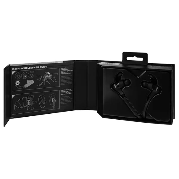 Monster iSport Wireless Bluetooth In-Ear Earphone with Mic - Black