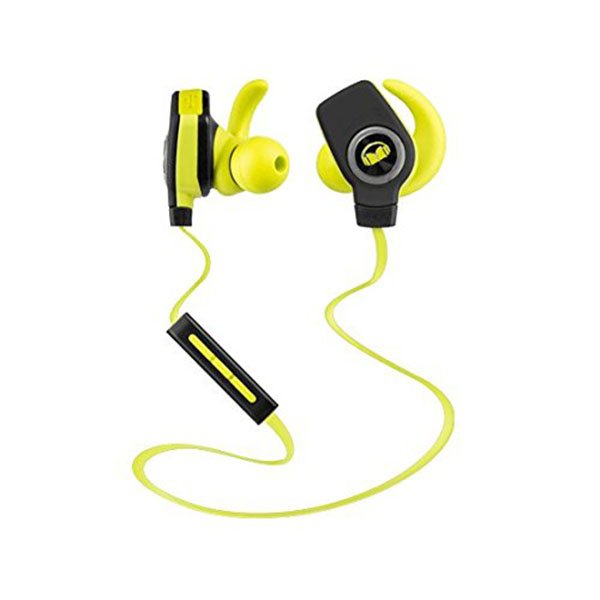 Monster iSport SuperSlim Wireless Bluetooth In-Ear Earphone with Mic - Green Monster iSport SuperSlim Wireless Bluetooth In-Ear Earphone with Mic - Green