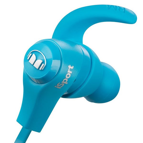 Monster iSport Wireless Bluetooth In-Ear Earphone with Mic - Blue
