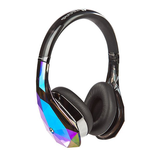 Monster Diamond Tears Edge On-Ear Headphone with Mic - Dark Crystal