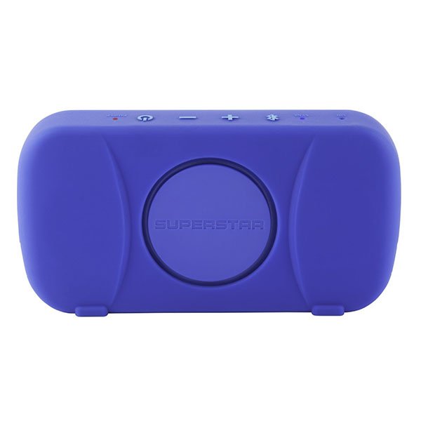 Monster SuperStar Wireless Bluetooth Portable Speaker - Neon Blue Monster SuperStar Wireless Bluetooth Portable Speaker - Neon Blue
