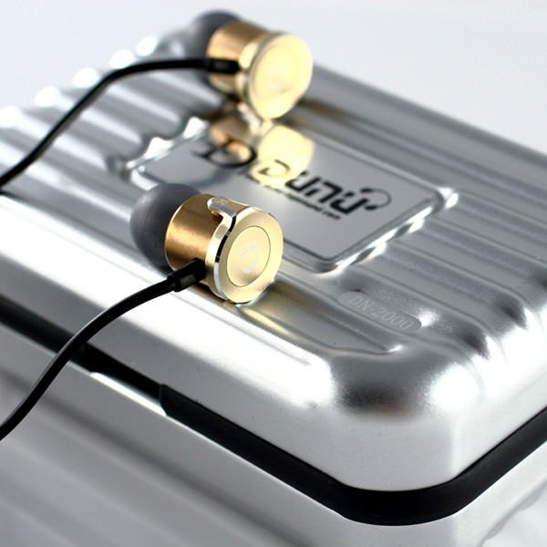 DUNU DN-2000 3-Driver Hybrid In-Ear Earphone - Gold DUNU DN-2000 3-Driver Hybrid In-Ear Earphone - Gold
