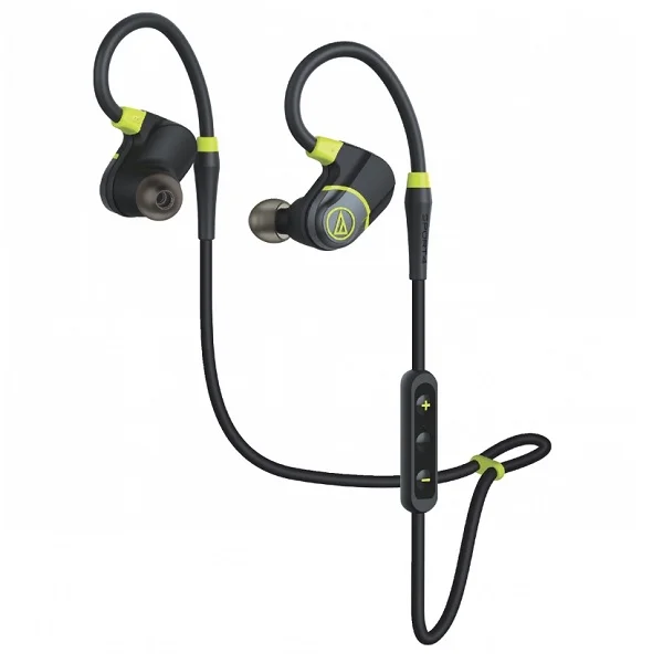 Audio-Technica ATH-SPORT4 Wireless Bluetooth In-Ear Earphone with Mic - Black