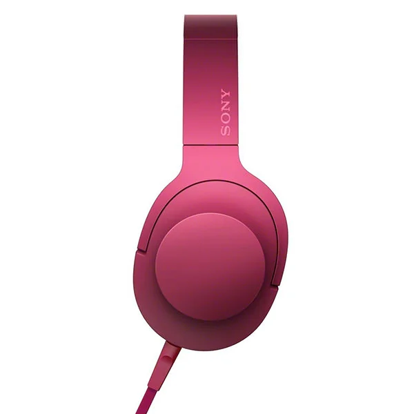 Sony MDR-100AAP Over-the-Ear Headphone with Mic - Pink