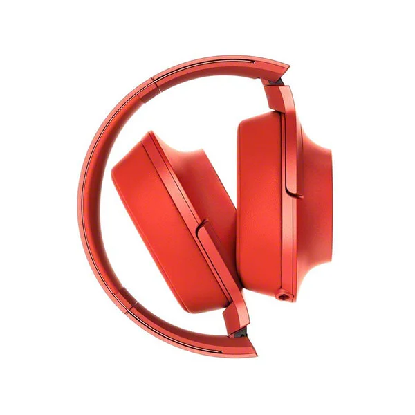 Sony MDR-100AAP Over-the-Ear Headphone with Mic - Red