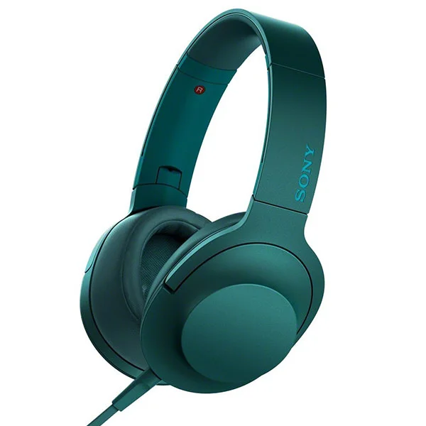 Sony MDR-100AAP Over-the-Ear Headphone with Mic - Blue