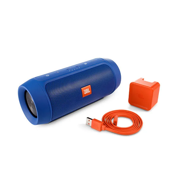 JBL Charge 2+ Wireless Bluetooth Portable Speaker - Blue [EX-DEMO]