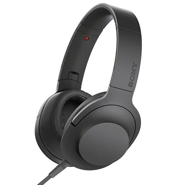 Sony MDR-100AAP Over-the-Ear Headphone with Mic - Black
