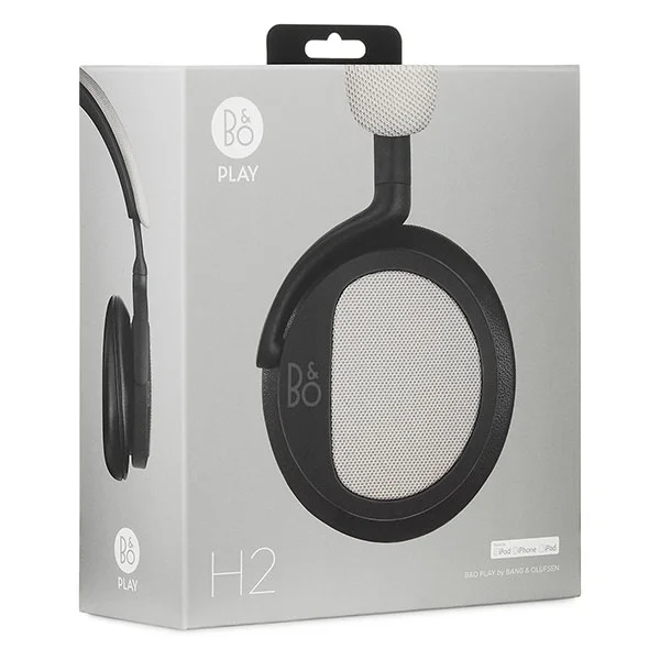 B&O PLAY Beoplay H2 On-Ear Headphone with Mic - Silver Cloud