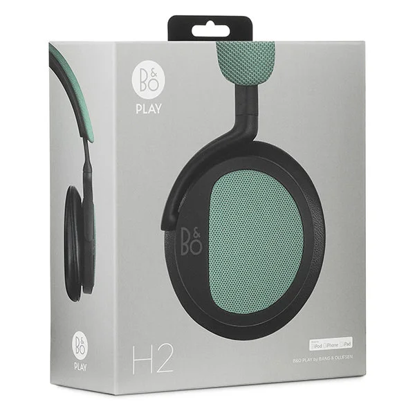 B&O PLAY Beoplay H2 On-Ear Headphone with Mic - Feldspar Green