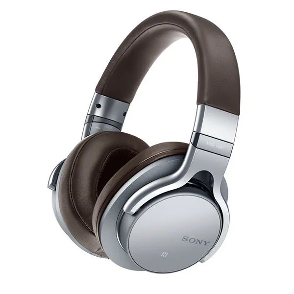 Sony MDR-1ABT Wireless Bluetooth Over-the-Ear Headphone with Mic - Silver