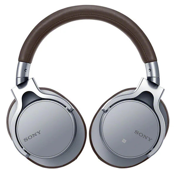 Sony MDR-1ABT Wireless Bluetooth Over-the-Ear Headphone with Mic - Silver
