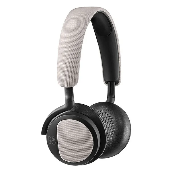 B&O PLAY Beoplay H2 On-Ear Headphone with Mic - Silver Cloud
