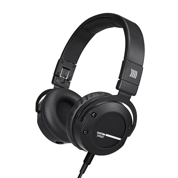 Beyerdynamic Custom Street On-Ear Headphone with Mic - Black Beyerdynamic Custom Street On-Ear Headphone with Mic - Black