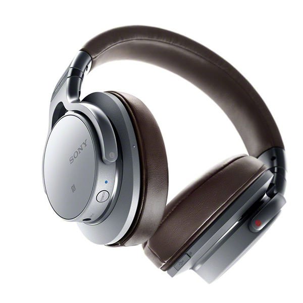 Sony MDR-1ABT Wireless Bluetooth Over-the-Ear Headphone with Mic - Silver Sony MDR-1ABT Wireless Bluetooth Over-the-Ear Headphone with Mic - Silver