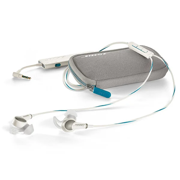 Bose QuietComfort 20 Noise-Cancelling In-Ear Earphone with Mic (for iPhone/iPod) - White