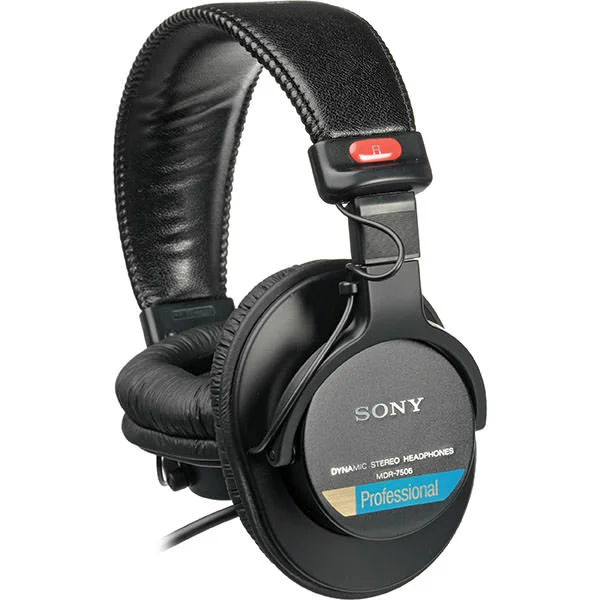 Sony MDR-7506 Professional Studio Monitor Over-the-Ear Headphone