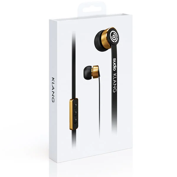 Sudio Klang In-Ear Earphone with Mic - Black
