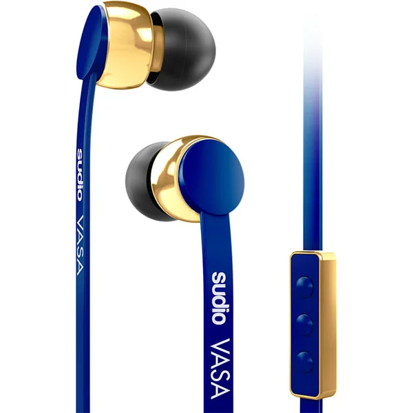 Sudio VASA In-Ear Earphone with Mic for Android - Blue