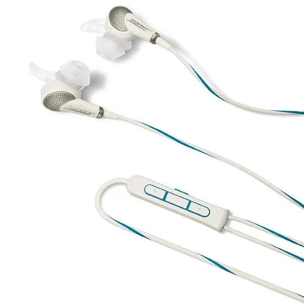 Bose QuietComfort 20 Noise-Cancelling In-Ear Earphone with Mic (for iPhone/iPod) - White