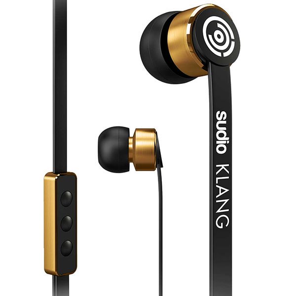 Sudio Klang In-Ear Earphone with Mic - Black Sudio Klang In-Ear Earphone with Mic - Black