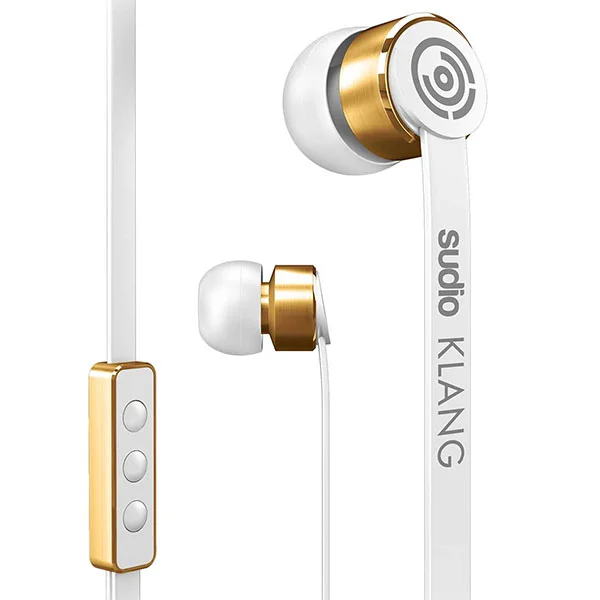 Sudio Klang In-Ear Earphone with Mic - White