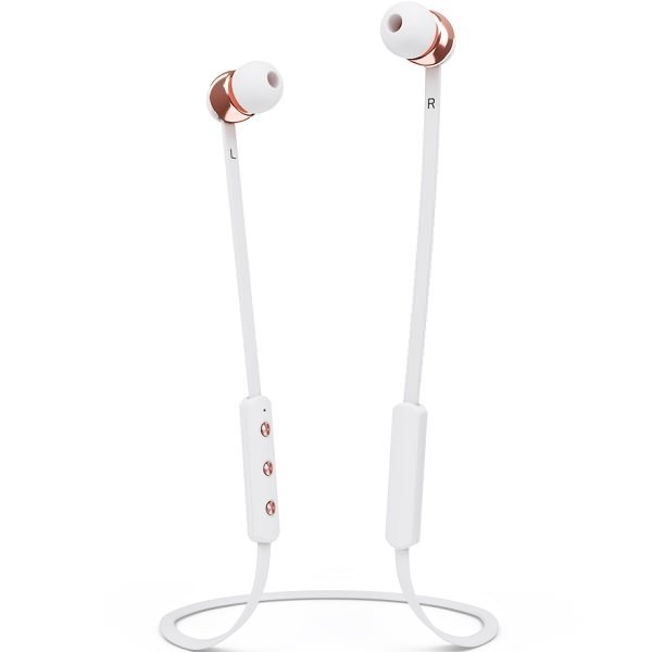 Sudio Vasa Blå Wireless Bluetooth In-Ear Earphone with Mic - Rose Gold White Sudio Vasa Blå Wireless Bluetooth In-Ear Earphone with Mic - Rose Gold White