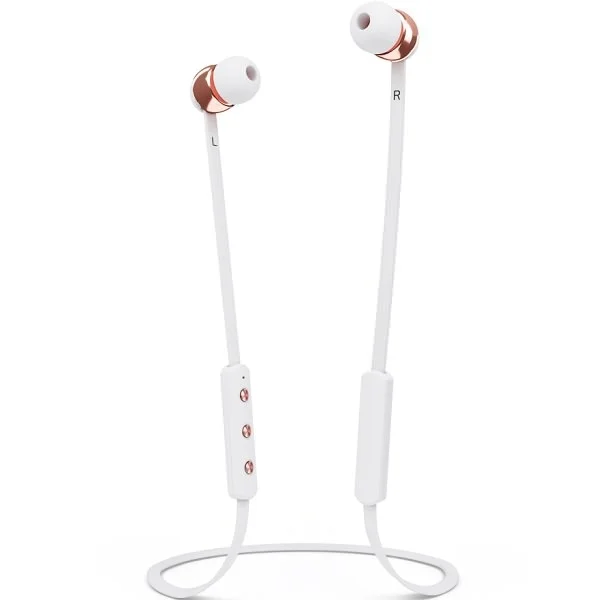 Sudio Vasa Blå Wireless Bluetooth In-Ear Earphone with Mic - Rose Gold White