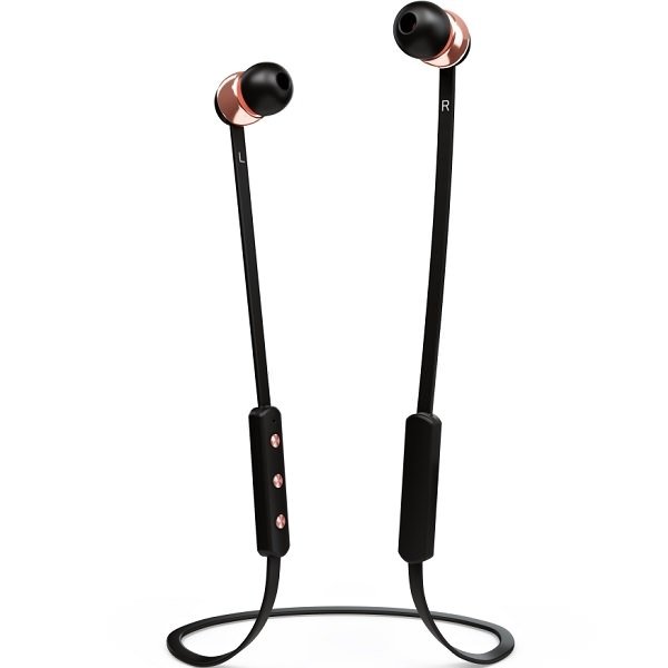 Sudio Vasa Blå Wireless Bluetooth In-Ear Earphone with Mic - Rose Gold Black Sudio Vasa Blå Wireless Bluetooth In-Ear Earphone with Mic - Rose Gold Black