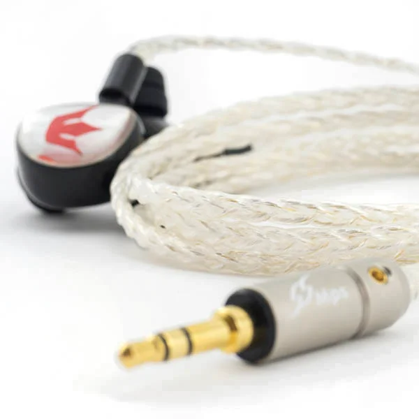 NocturnaL Audio Sirius (Celestial Series) 4-core Silver+Gold Hybrid Custom Cable