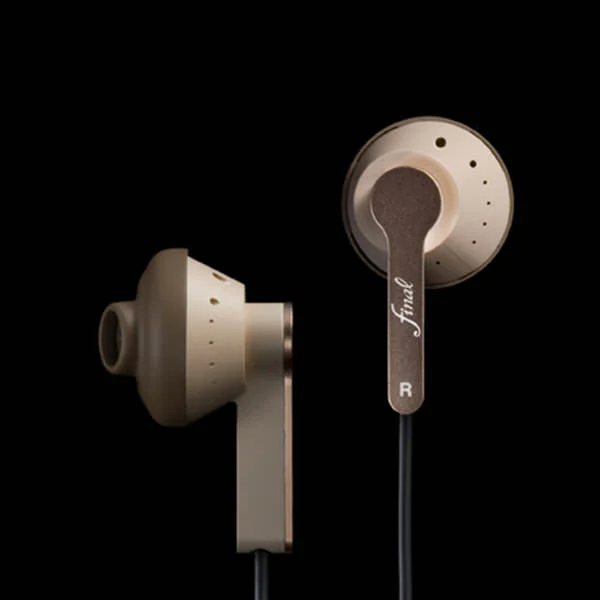 final Piano Forte II On-Ear Earbud - Brown