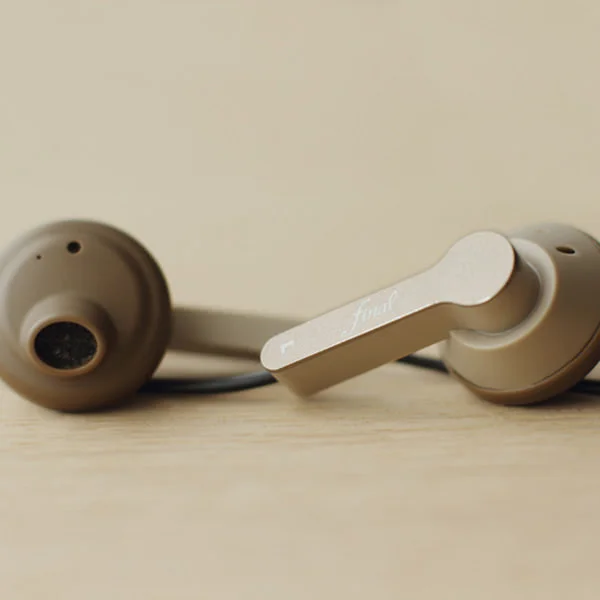 final Piano Forte II On-Ear Earbud - Brown