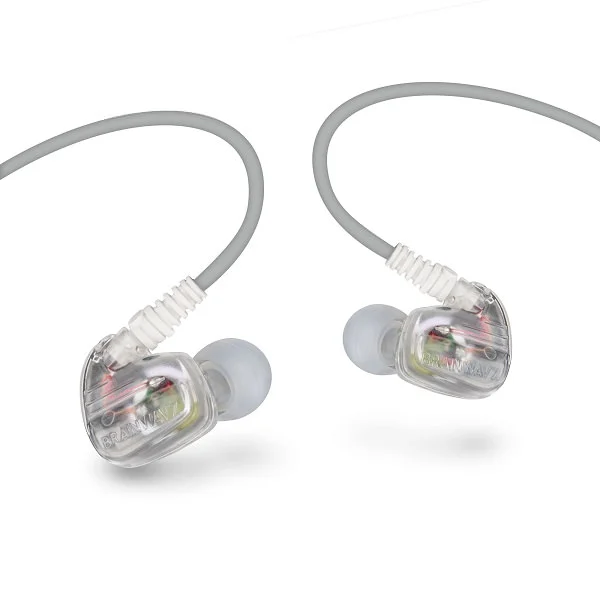 Brainwavz XFit XF-200 In-Ear Earphone with Mic - Frost White (EX-DEMO)