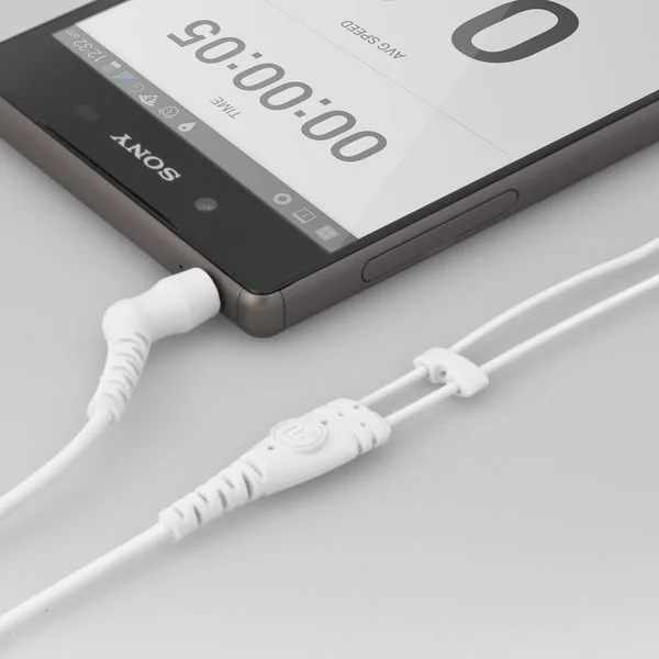 Brainwavz XFit XF-200 In-Ear Earphone with Mic - Frost White (EX-DEMO)
