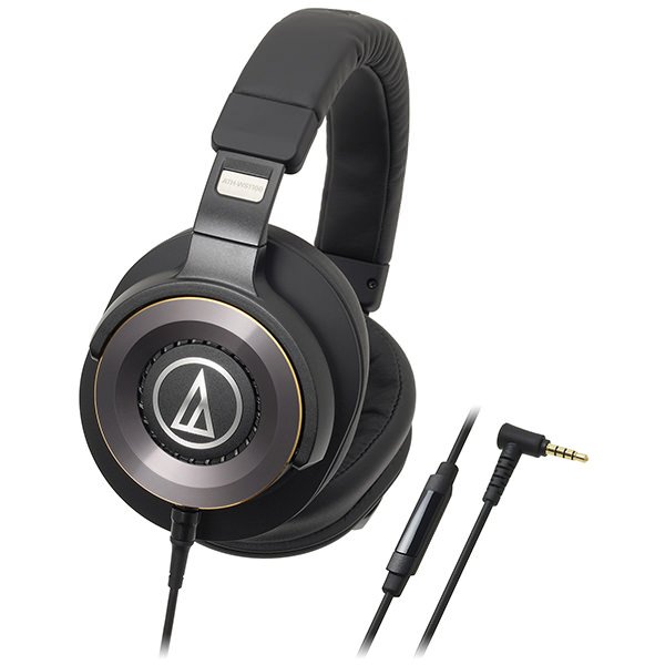 Audio-Technica ATH-WS1100iS Solid Bass Over-Ear Headphone with Mic  Audio-Technica ATH-WS1100iS Solid Bass Over-Ear Headphone with Mic