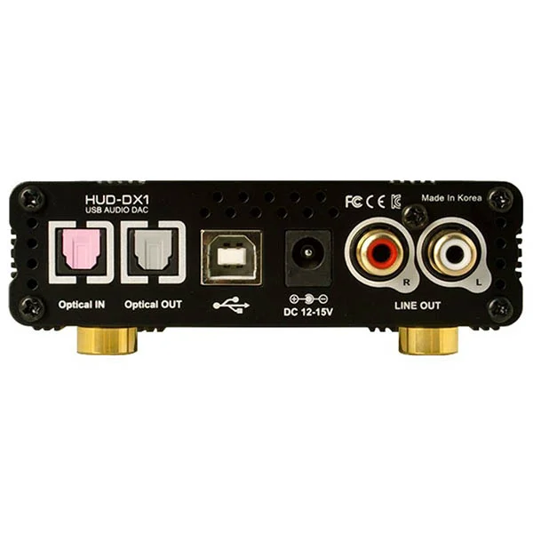 Audinst HUD-DX1 Desktop Headphone Amplifier & USB DAC - Black