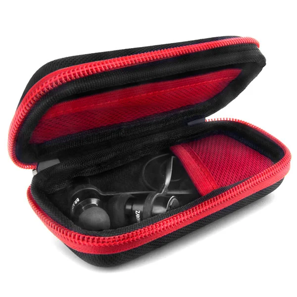 Brainwavz Wide Earphone Hard Zipper Protection Carrying Case