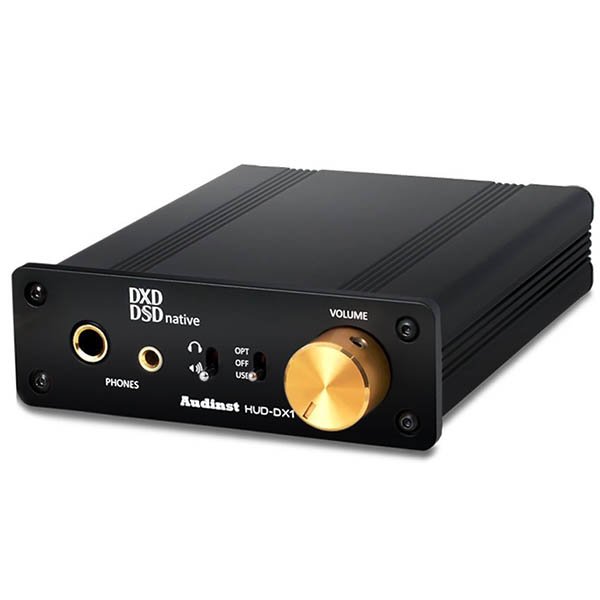 Audinst HUD-DX1 Desktop Headphone Amplifier & USB DAC - Black