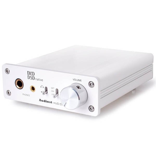 Audinst HUD-DX1 Desktop Headphone Amplifier & USB DAC - White Audinst HUD-DX1 Desktop Headphone Amplifier & USB DAC - White