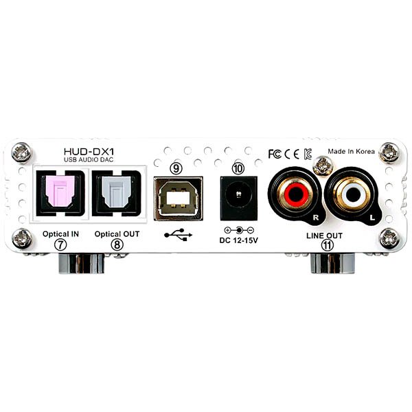 Audinst HUD-DX1 Desktop Headphone Amplifier & USB DAC - White Audinst HUD-DX1 Desktop Headphone Amplifier & USB DAC - White