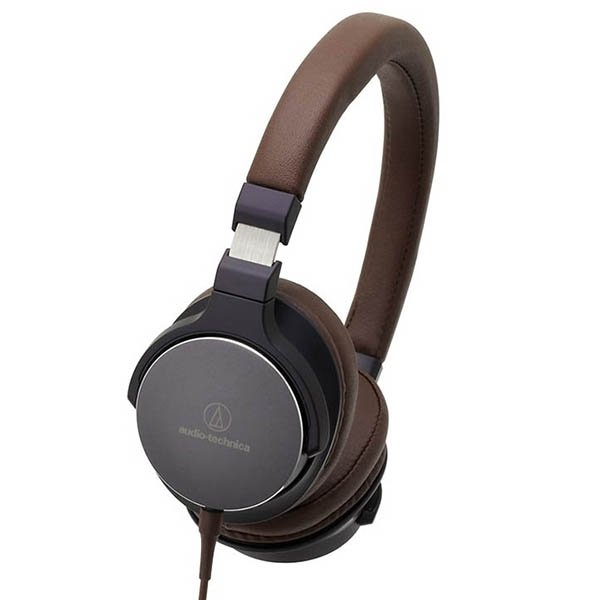 Audio-Technica ATH-SR5 High Resolution On-Ear Headphone - Brown Audio-Technica ATH-SR5 High Resolution On-Ear Headphone - Brown