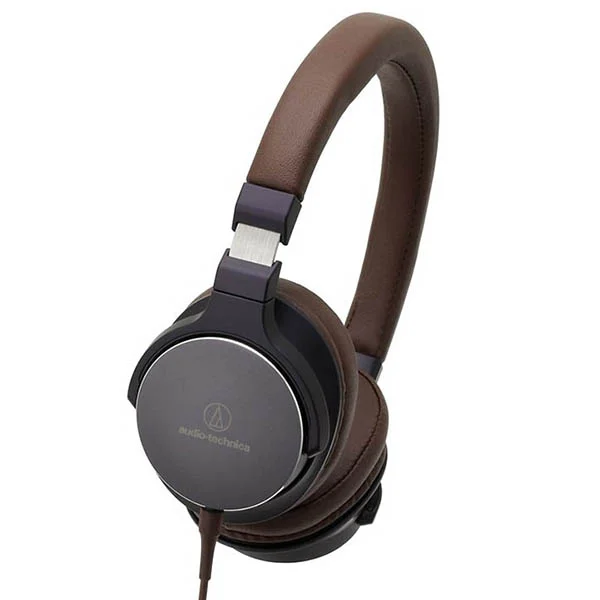 Audio-Technica ATH-SR5 High Resolution On-Ear Headphone - Brown