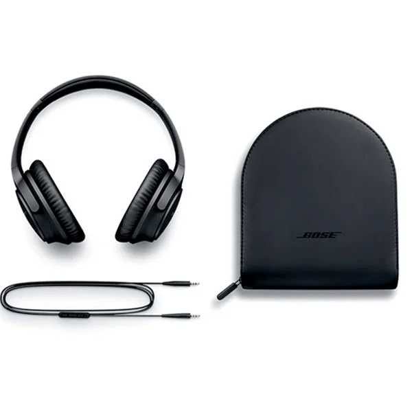 Bose SoundTrue Around Ear II Over-Ear Headphone with Mic (for iPhone / iPod) - Charcoal Black