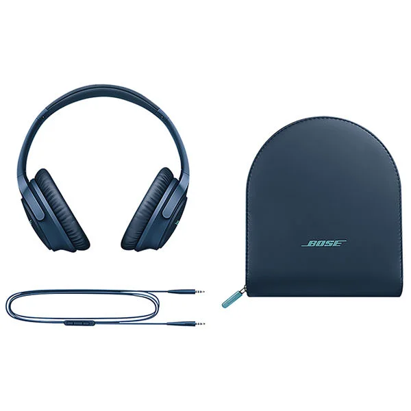 Bose SoundTrue Around Ear II Over-Ear Headphone with Mic (for iPhone / iPod) - Navy Blue