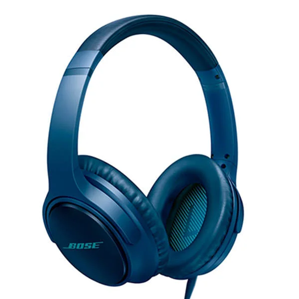 Bose SoundTrue Around Ear II Over-Ear Headphone with Mic (for iPhone / iPod) - Navy Blue