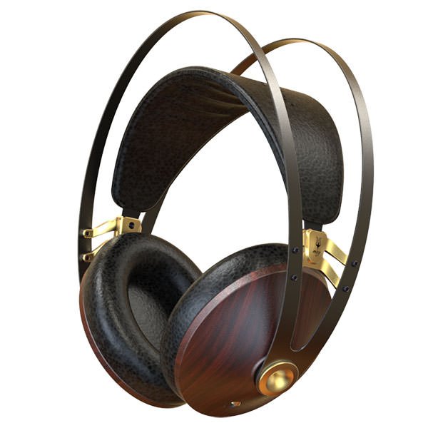 Meze 99 Classics Over-Ear Headphone with Mic - Walnut Gold Meze 99 Classics Over-Ear Headphone with Mic - Walnut Gold