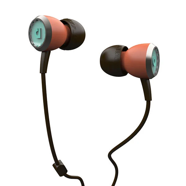 AudioFly AF33C In-Ear Earphone with Mic - Coral