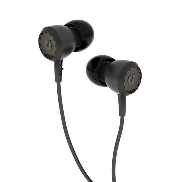 AudioFly AF33C In-Ear Earphone with Mic - Piano Black