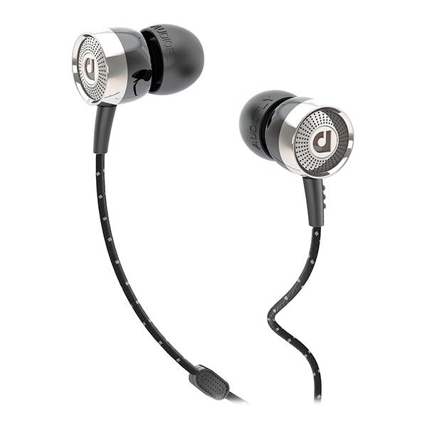 AudioFly AF45C In-Ear Earphone with Mic - Wax Black