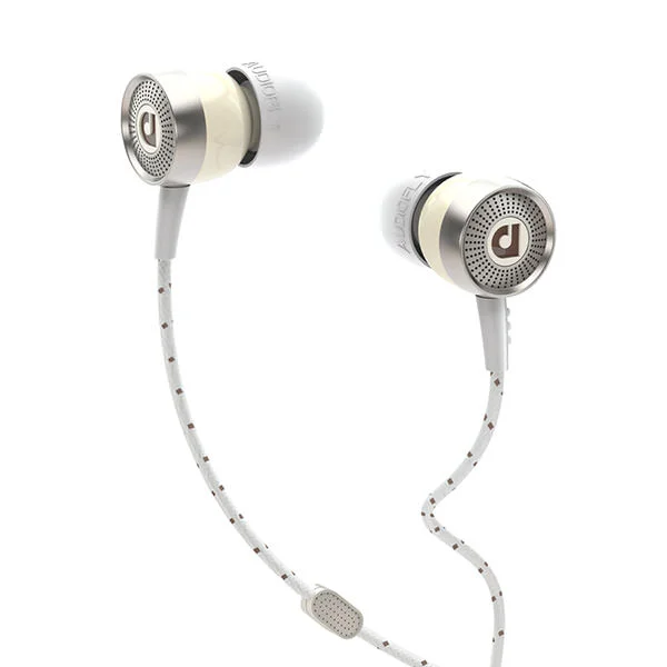 AudioFly AF45C In-Ear Earphone with Mic - Bakelite White